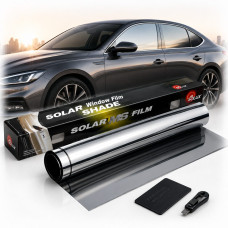 Тонувальна плівка Solux Silver Black 10% 0.5 x 3м (MS-10)