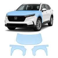 Антигравийная защитная бронепленка по лекалам для Honda CR-V VI 2023- капот и передние крылья