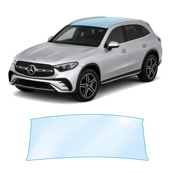 Антигравийная защитная бронепленка по лекалам для Mercedes-Benz GLC X254 2022- зона крыши