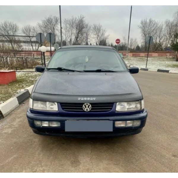 Дефлектор капоту мухобійка Volkswagen Passat B4 1991-1997 Євро Кріплення (Vip Tuning) VW03
