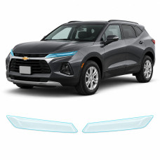 Антигравійна захисна бронеплівка за лекалами для Chevrolet Blazer III 2019-2022 - оптика (фари та ПТФ)