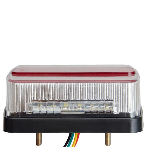 LED Задній ліхтар квадратний 6LED 12V 110х100х40 мм 2 шт (BL-64916)
