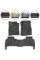 Ворсовые коврики для Lexus LХ 570 2007-2012 с подпятником 5 шт (Magnum)