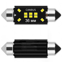 Світлодіод 12-24V Т11 36 мм SMD 8-2016 160Lm (Canbus Оманка) №111