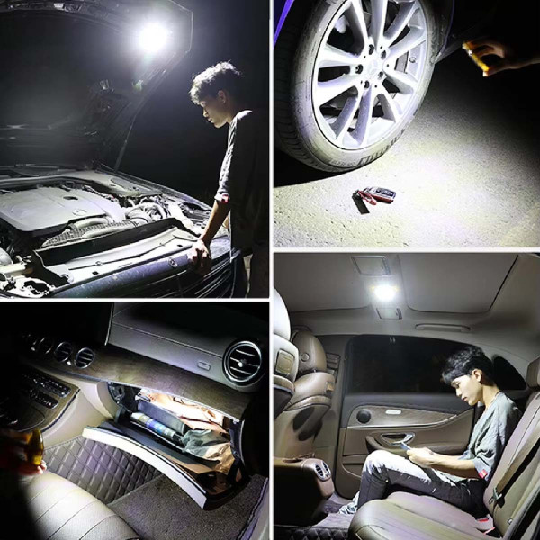 Підсвічування салону LED 12V 6 LED 10,8 x 5,2 см із вимикачем on/off (SND-0001)