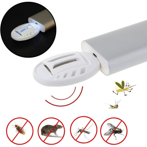 Фумігатор автомобільний від коморів 5V 1А USB Під Таблетку (JC-0027)