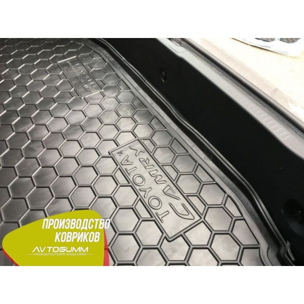 Автомобільний килимок в багажник Toyota Camry 50 2011- (Еlegance / Сomfort) / Гумовий (Avto-Gumm)
