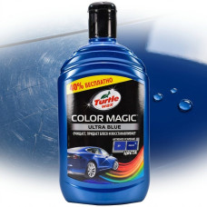Темно-синій поліроль з тефлоном для кузова Turtle Wax Color Magic PTFE 500 мл (53238)