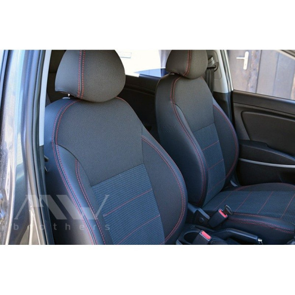 Авточехлы модельные MW Brothers для Hyundai Accent (Solaris) c 2010