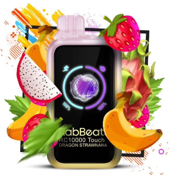 RabBeats (Elf Bar) RC 10000 Touch Dragon Strawnana (Полуниця Банан Драгонфрут)