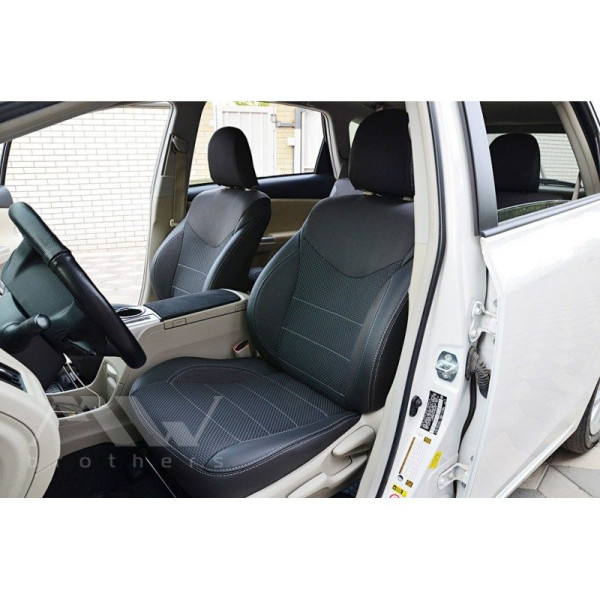 Авточохли модельні MW Brothers для Toyota Prius + (V) c 2011