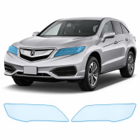 Антигравийная защитная бронепленка по лекалам для Acura RDX TX2/CDU facelift 2016-2018 - оптика (фары и ПТФ)