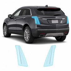 Антигравийная защитная бронепленка по лекалам для Cadillac XT5 I 2016-2019 - задние фонари стопы