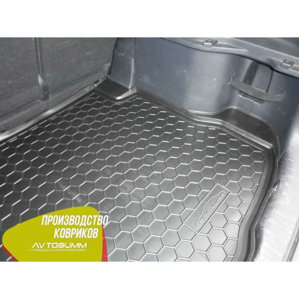 Автомобильный коврик в багажник Honda CR-V 2006-2012 / Резино - пластик