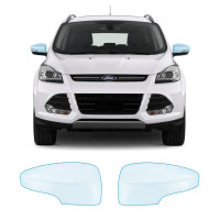 Антигравийная защитная бронепленка по лекалам для Ford Kuga II 2013-2019 - зеркала