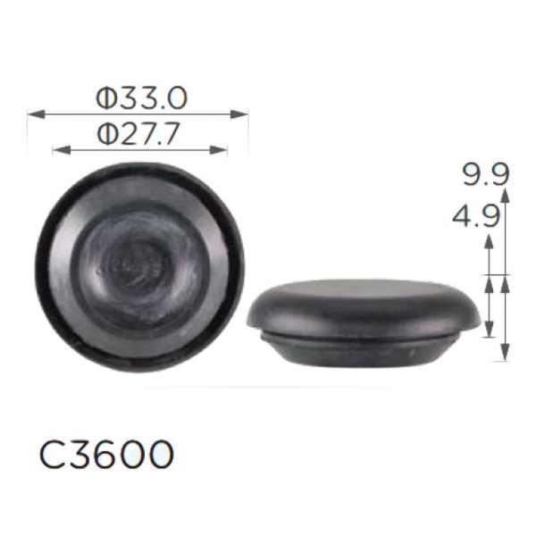Заглушки кузова Honda Acura 82871671000 (C3600)