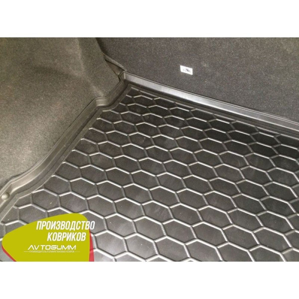Автомобильный коврик в багажник Nissan Qashqai 2007-2010 / Резиновый (Avto-Gumm)