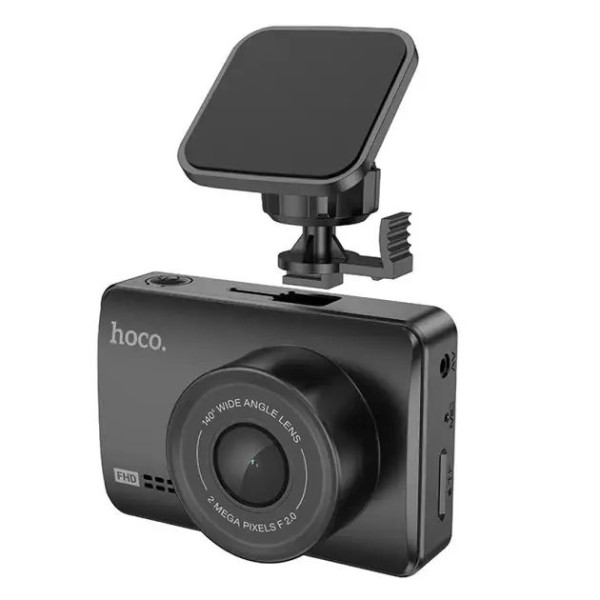 Видеорегистратор Hoco DV3 2,45-inch IPS+Камера Заднего Вида Черный (6942007608183)