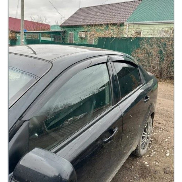 Дефлектори вікон вітровики Chevrolet Aveo Т250 седан 2006-2011 Anv Air
