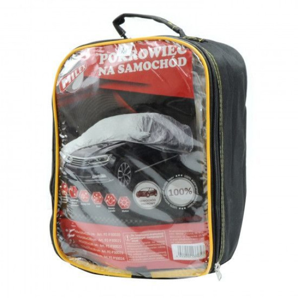 Автомобільний тент для седана Milex Polyester / M 432x165x119 см / кишені під дзеркала замок