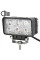 LED фара Brevia Flood Ближнє світло 10-30V 18W (6x3W) 1320Lm EPISTAR WHITE Алюмінієвий корпус IP68 (10612QFX1)
