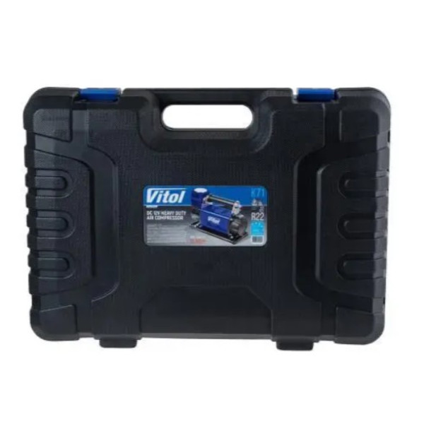 Автомобільний компресор Vitol OFF ROAD MASTER 150psi 50Amp 160л шланг 7,5м Клемі (K-71)