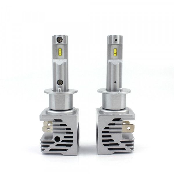 Лампа LED H1 радіатор+кулер 5000Lm M3 Pro /Philips ZES/25W/6000K/IP67/8-48v (2шт) 9міс.гарантія