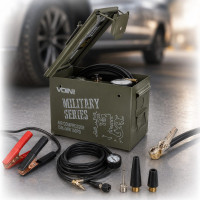 Компрессор автомобильный Voin MILITARY SERIES 150psi 50A 160л Клеми (VM-080)