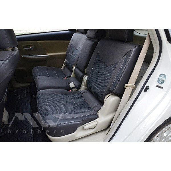 Авточохли модельні MW Brothers для Toyota Prius + (V) c 2011