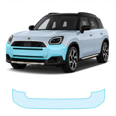 Антигравийная защитная бронепленка по лекалам для Mini Countryman U25 2023- передний бампер