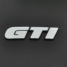 Эмблема надпись GTI Xром Golf3 / Jetta / Passat / 1991-1997 скотч 90 x 20 мм