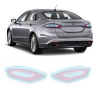 Антигравийная защитная бронепленка по лекалам для Ford Mondeo V 2014-2019 - задние фонари стопы