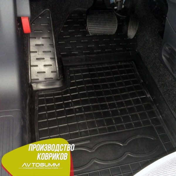 Автомобильные коврики в салон Fiat 500 2007- (Avto-Gumm)