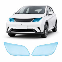 Антигравийная защитная бронепленка по лекалам для BYD Dolphin I 2021-2024 - оптика (фары и ПТФ)