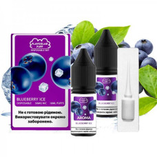 Жидкость Самозамес Flavorlab Disposable Puff 10мл 50мг Blueberry Ice Черника лед