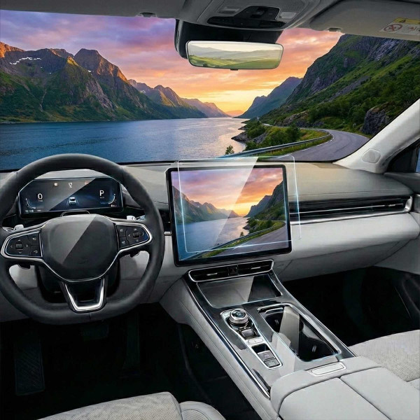 Скло захисне для Дисплея Zeekr 7X 2024- антиблікове покриття 1 шт
