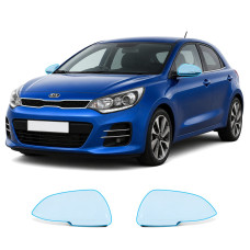 Антигравийная защитная бронепленка по лекалам для Kia Rio UB facelift 2015-2017 - зеркала