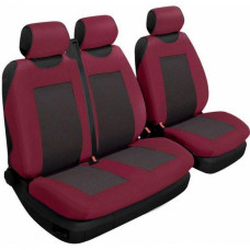 Чехлы для сидений универсальные Beltex Comfort 2+1 тип А Гранат