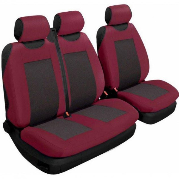 Чохли для сидінь універсальні Beltex Comfort 2+1 тип Гранат