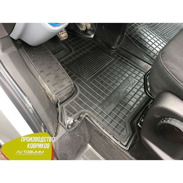 Автомобільні килимки в салон Ford Custom 2012- (1+2) (Avto-Gumm)