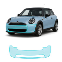 Антигравийная защитная бронепленка по лекалам для Mini Cooper F66 2024- передний бампер