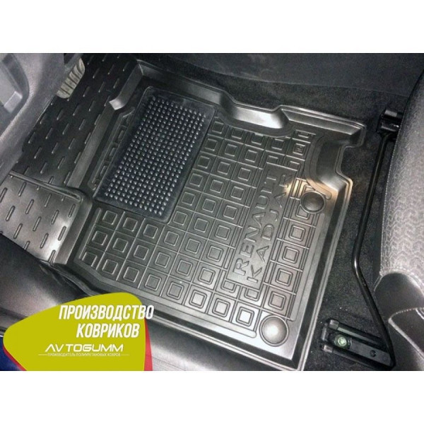 Водійський коврик в салон Renault Kadjar 2016- (Avto-Gumm)