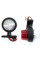 Габарит LED чебурашка 12/24V / большой 10 см / Крысный-Белый 2 шт (Л 034)