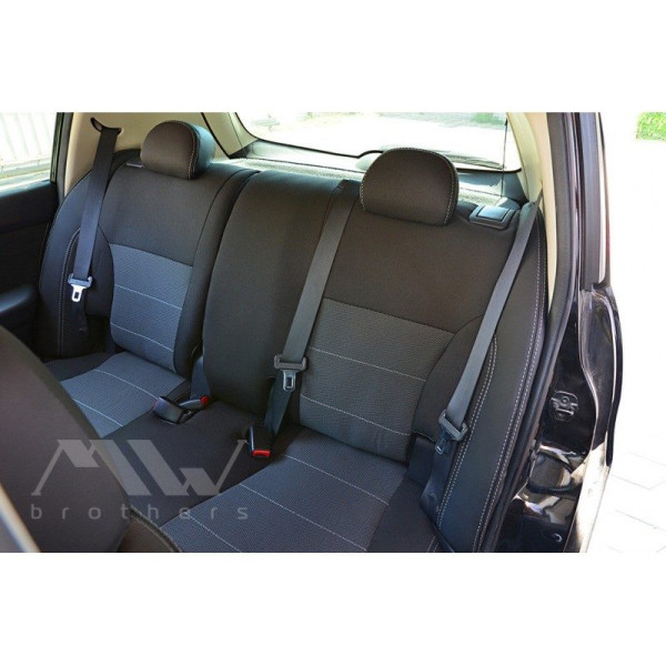 Авточохли модельні MW Brothers для Nissan Tiida (рейстайлінг) з 2010