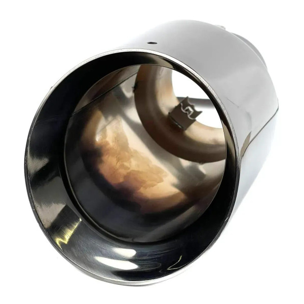 Насадка на глушитель Vitol 178x102x76 мм Темный Хром (НГ-1013-BK)