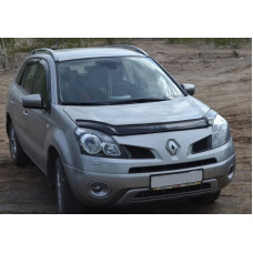 Дефлектор капота мухобойка Renault Koleos 2008-2011