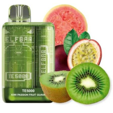 Elf Bar TE5000 POD  5% Оригінал Kiwi Passion Fruit Guava Ківі маракуйя гуава (Підряджається)