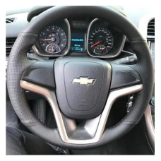 Чохол Обплетення Керма для Chevrolet Cruze/Aveo/Orlando 2009-2015 Шкіра (Модельна Викрійка) №13