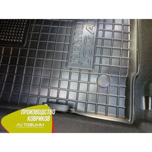 Автомобільні килимки в салон Рено Логан 2013- (Автогум)