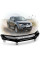 Дефлектор капота мухобойка Mitsubishi L200 2007-2015 Евро Кремпления (MSH06)
